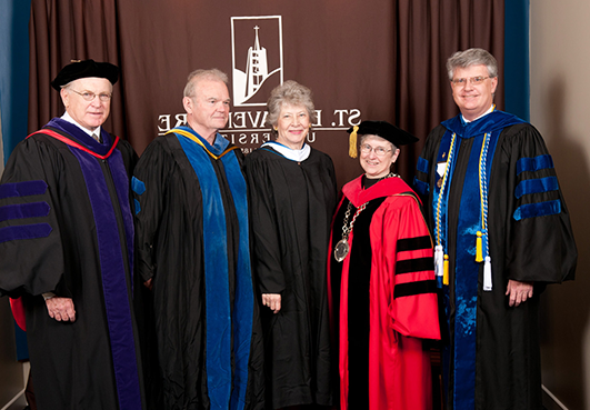 Pictured: The Mulryans, Commencement 2011